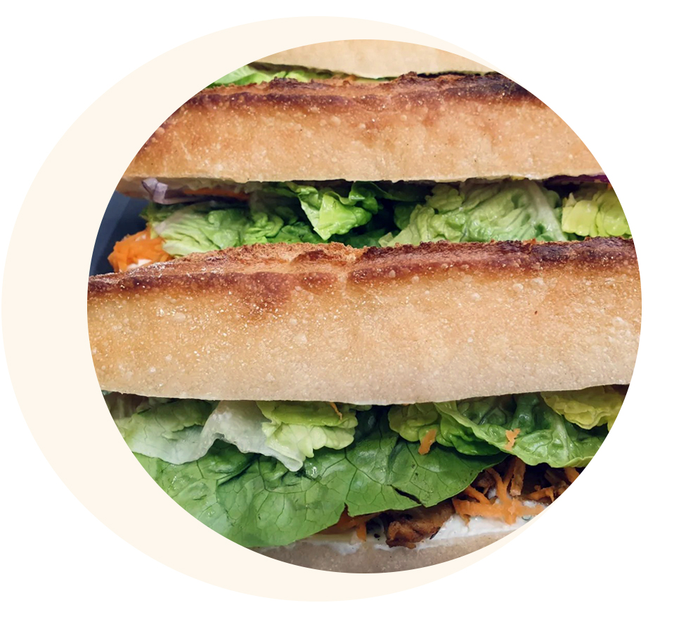 Snack vegan faits maison à Tours